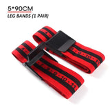 Red Occlusion Bands Fitness